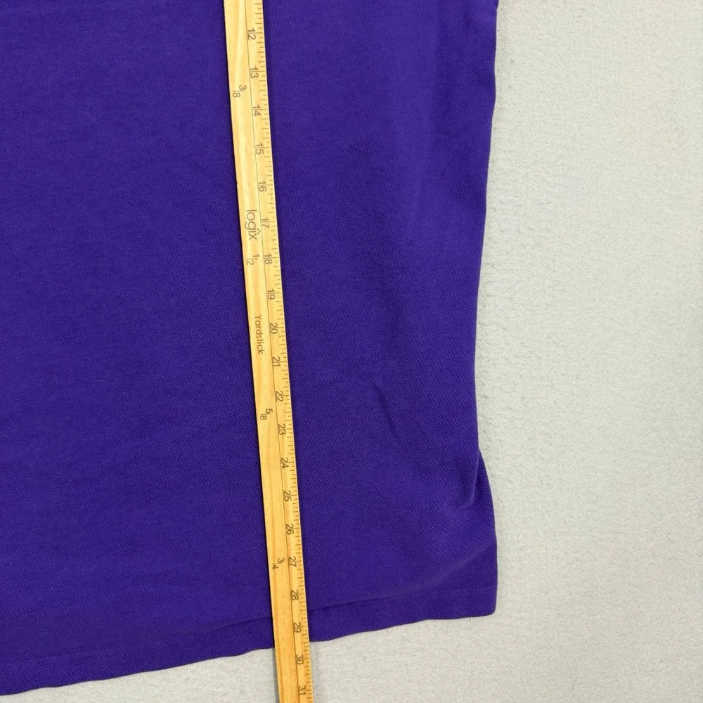 Polo Ralph Lauren Shirt Mens XL Purple Classic Fit Short Sleeve Pony Logo Preppy